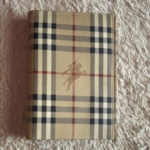 Vintage Burberry Planner